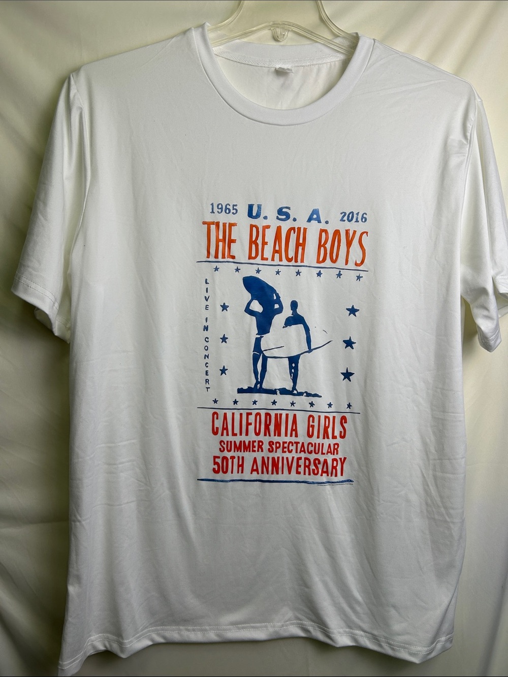 Beach Boys California Girls Anniversary Tee - White